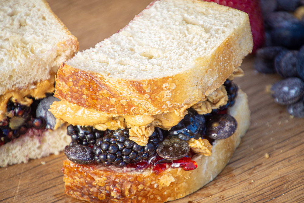 midnight jam sandwich