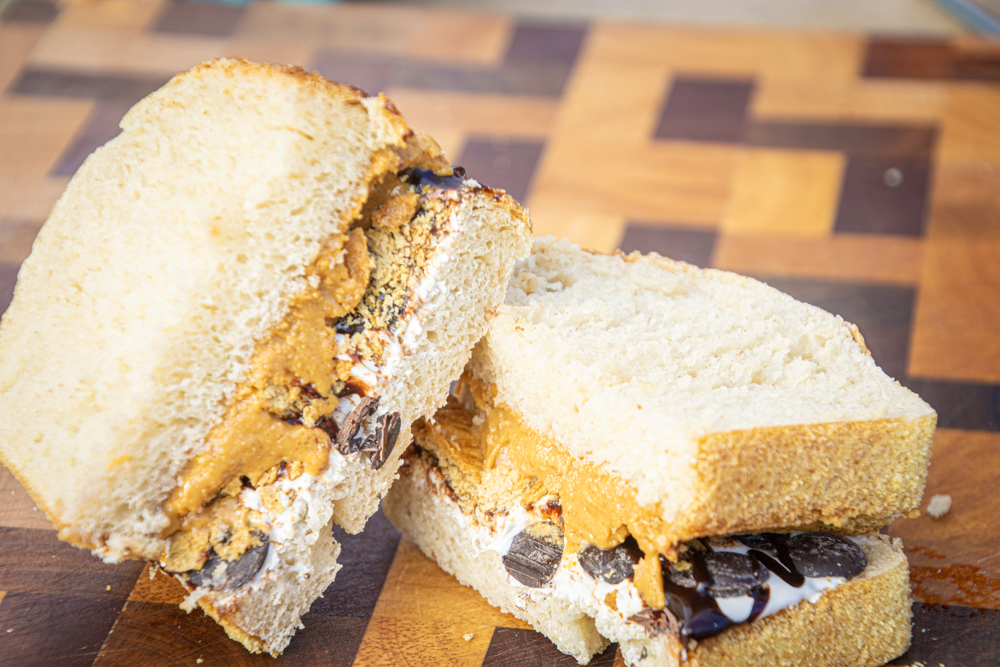 Smoresville sandwich