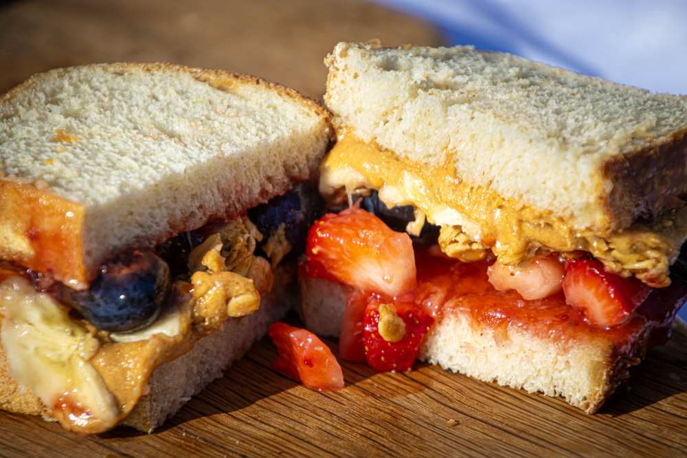 strawberry bonanza sandwich